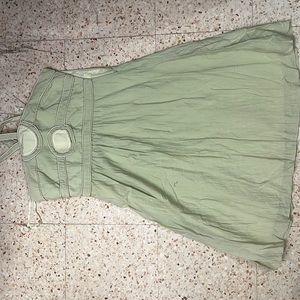 Green 00s dress